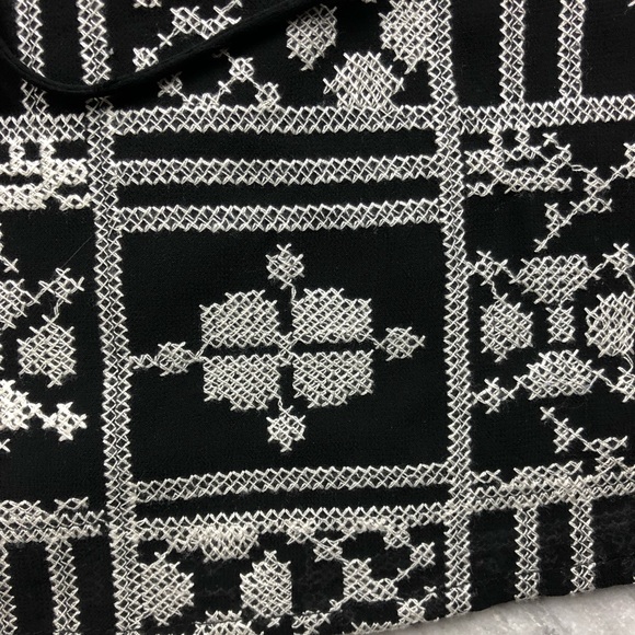 Anthropologie HD in Paris Cross-Stitch Blouse Tank - Picture 4 of 7